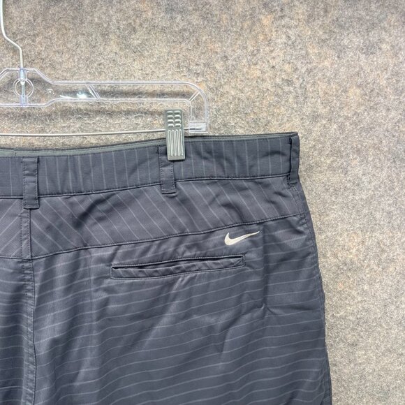 Nike Shorts Mens 36 Gray Chino Flat Front Dri Fit Tour Performance Golf Golfer - Picture 5 of 10